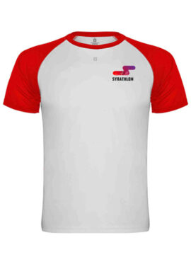 SYRATHLON Τεχνικό T-shirt (red/black)